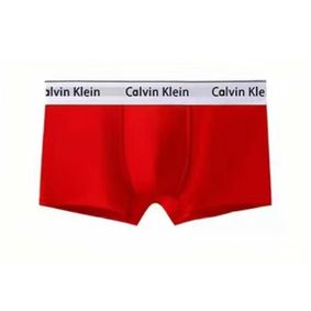 Фото Мужские трусы боксеры красный Calvin Klein 3651-8