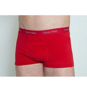 Фото Мужские трусы боксеры красные Calvin Klein MEN
