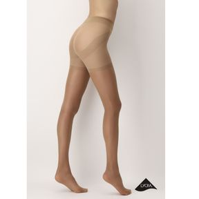 Фото Женские колготки корректирующие бежево-коричневый OROBLU Shock Up, 20 ден Bottom up VOBC01031