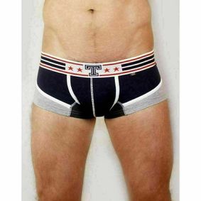 Фото Мужские трусы хипсы TOOT Sports Binder Boxer Navy Grey TT00007