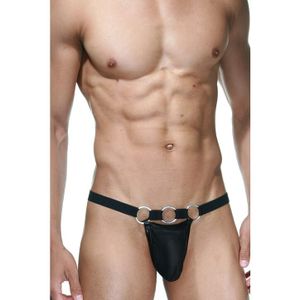 Фото Мужские трусы стринги черные LaBlinque LB15293