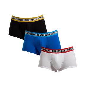 Фото Мужские трусы хипсы мультиколор набор 3 в 1 Bikkembergs FASHION TAPE BKK1UTR08TR