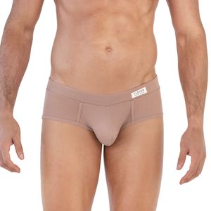 Фото Мужские трусы брифы коричневые Clever Moda SPIRIT PIPING BRIEF 160515