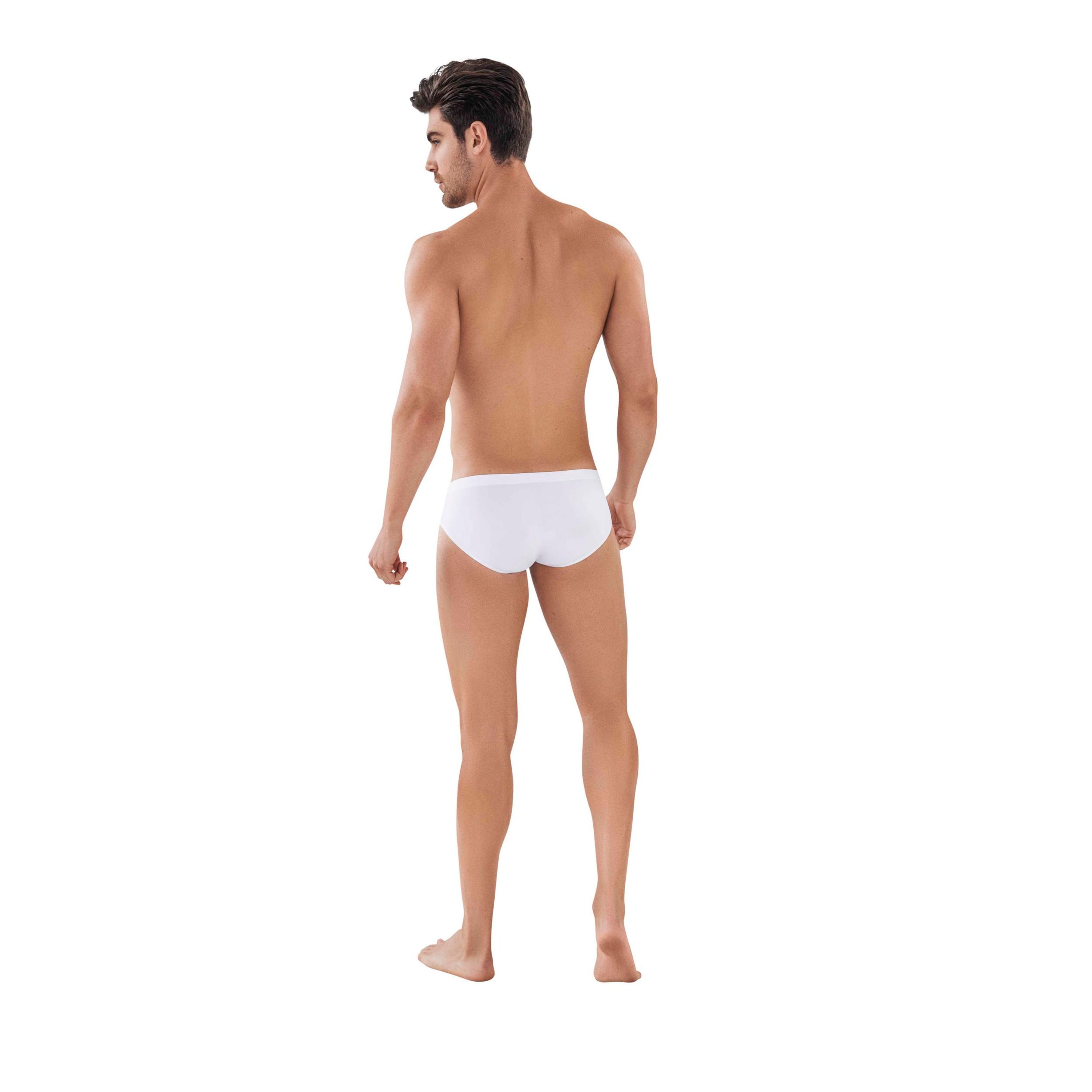 Мужские трусы брифы белые Clever CLEVER LATIN BRIEF 087301 фото 3