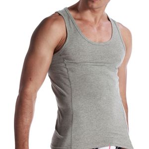 Фото Мужская майка серая Seobean Gray A-Shirt 14695