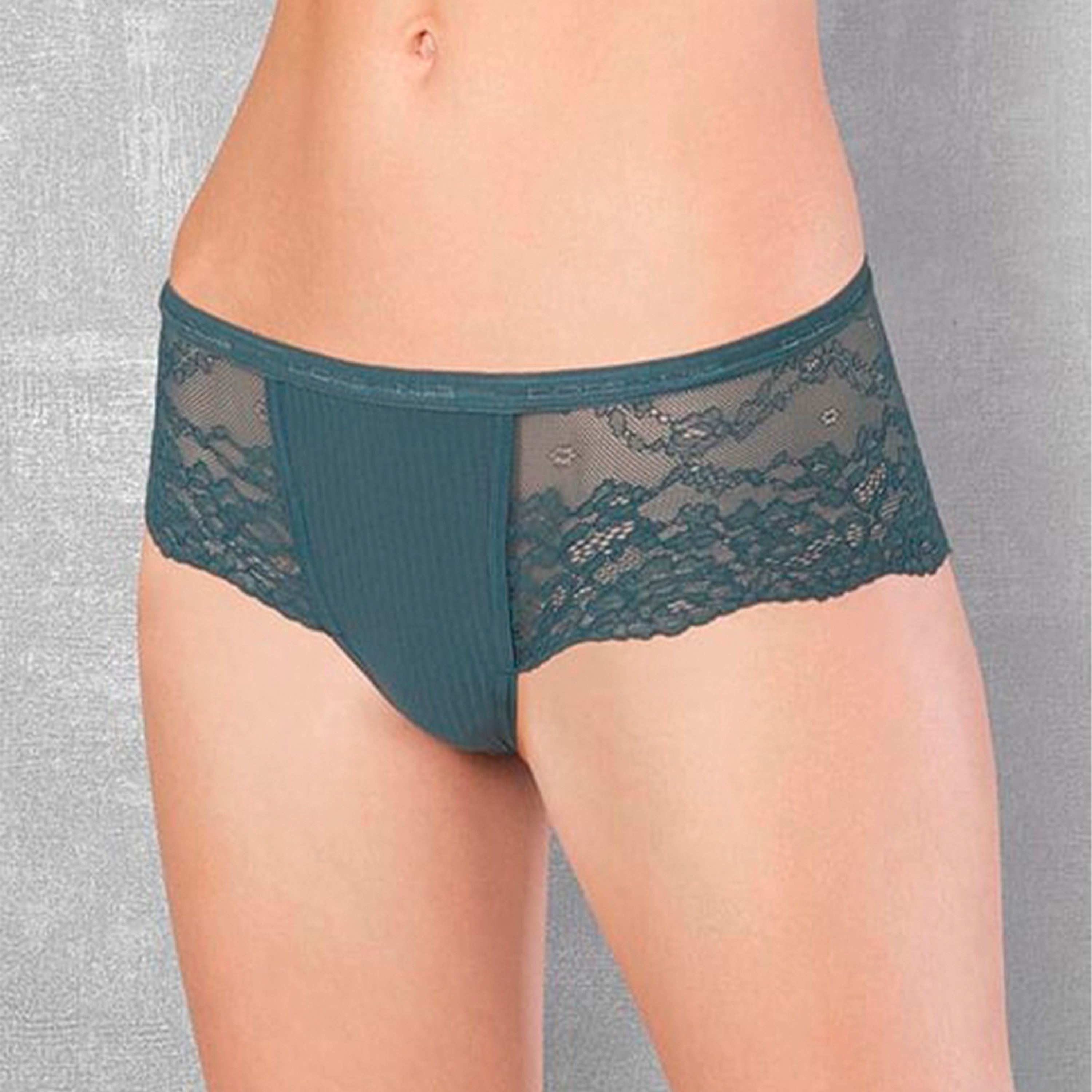 Женские трусы брифы бирюзовые Doreanse Elegant 7142 фото 1