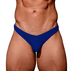 Фото Мужские трусы стринги синие ADANNU AN7117-9