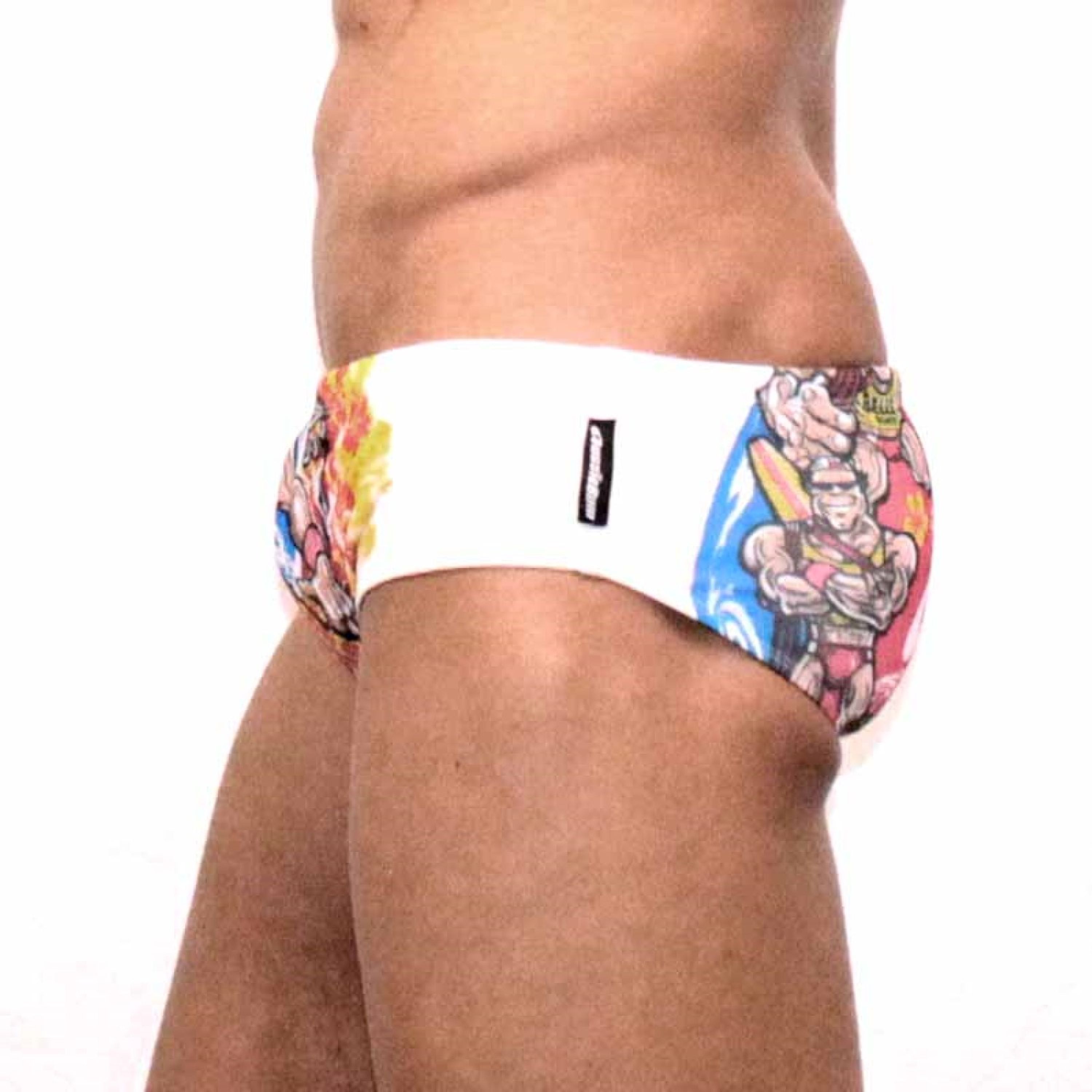 Мужские плавки с разноцветным принтом AussieBum 6622-5 фото 3