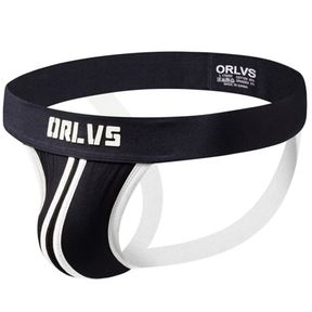 Фото Мужские трусы джоки черные с белой окантовкой  ORLVS OR166-1