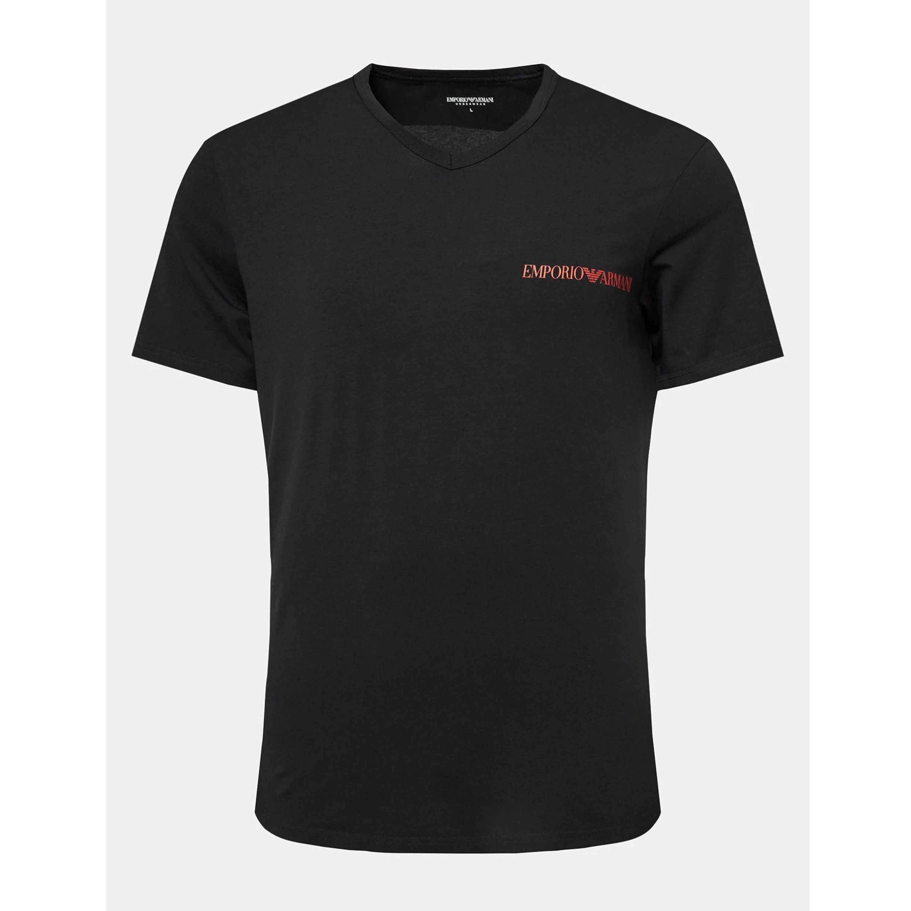Набор мужских футболок 2в1 черные Emporio Armani 111849_4F717 23820 фото 2