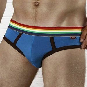 Фото Мужские трусы брифы cиние Paul Smith Brief Blue