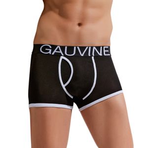 Фото Мужские трусы боксеры черные GAUVINE 3001