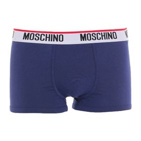 Фото Мужские трусы боксеры синие Moschino