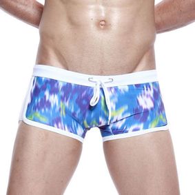 Фото Мужские плавки боксеры Seobean Surf Swim Boxers синие