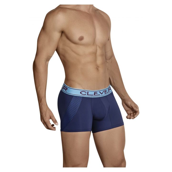 Мужские трусы боксеры синие Clever Carcalla Boxer 241108 