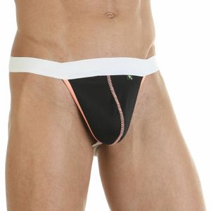 Фото Мужские трусы стринги черные Van Baam VB0404