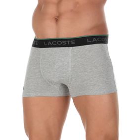 Фото Мужские трусы боксеры серые Lacoste