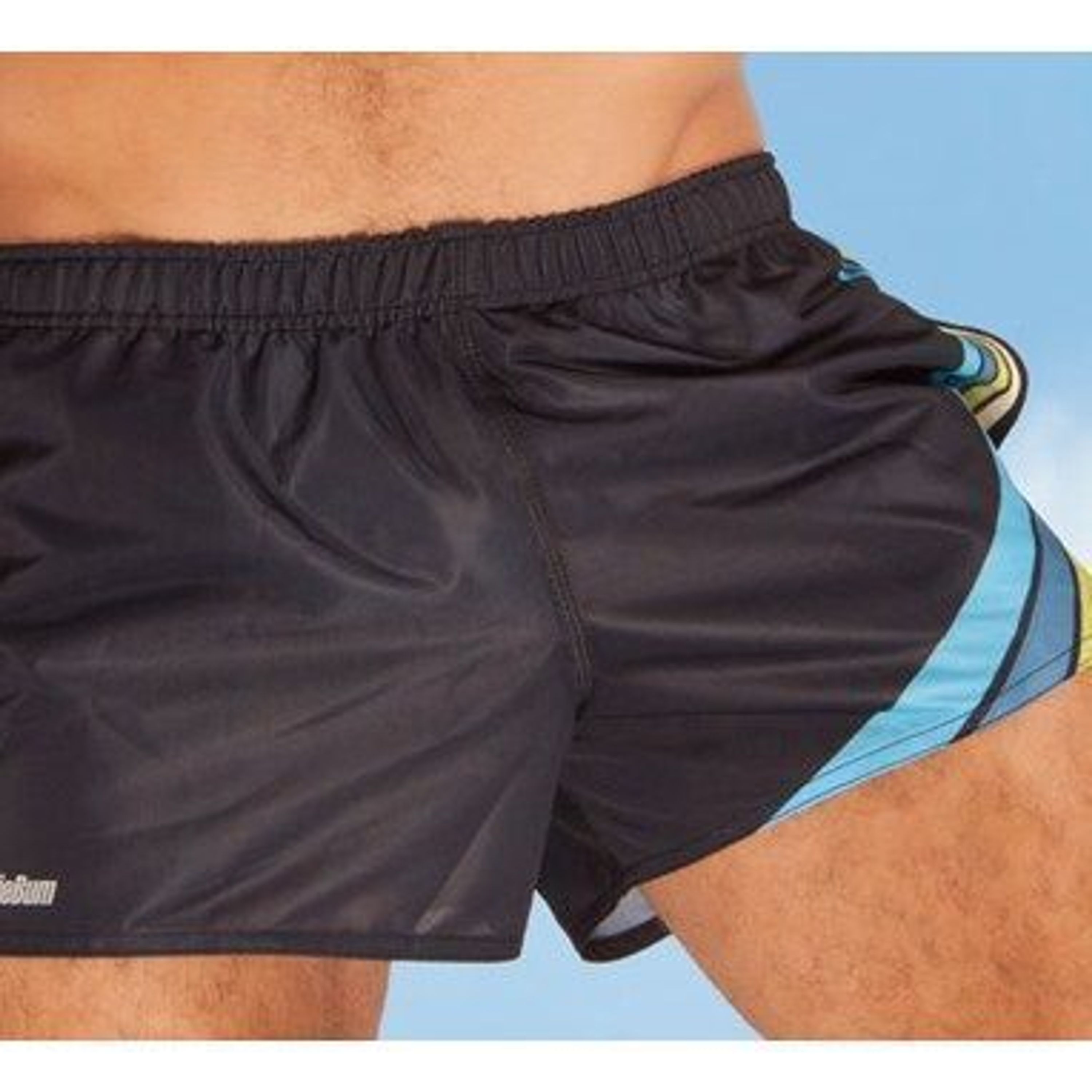 Мужские шорты спортивные черные Aussiebum Score Shorts Black фото 2