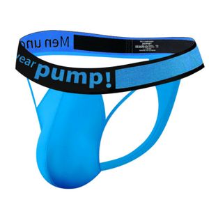 Фото Мужские трусы стринги синие PUMP! MP259-9