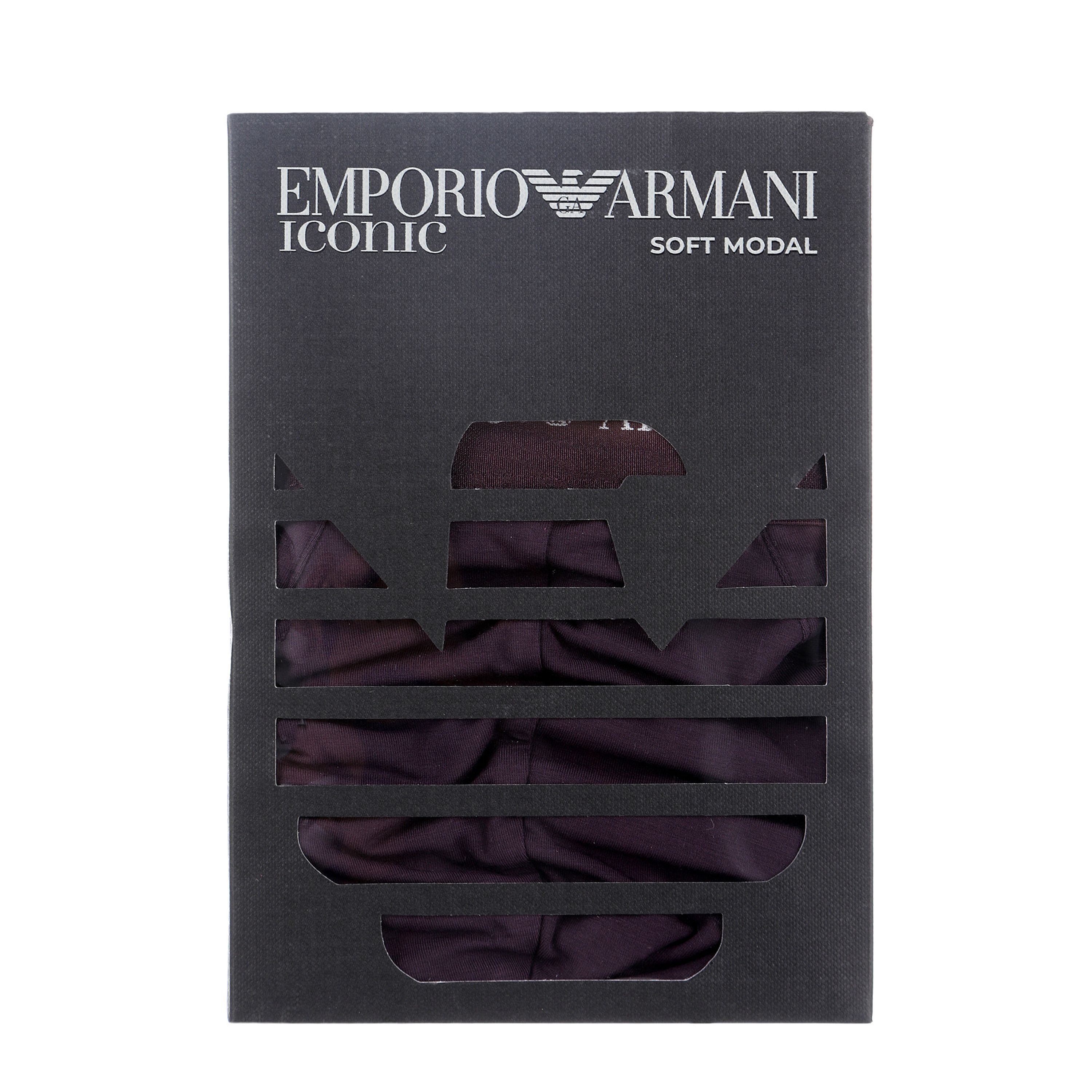 Мужские трусы брифы фиолетовые Emporio Armani 111846_4F511 05093 фото 4