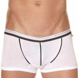 Фото Мужские трусы боксеры белые Andrew Christian V Slim Boxer White