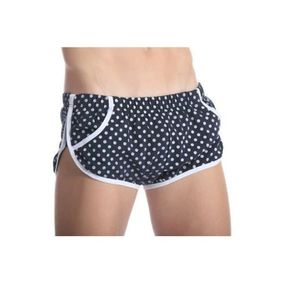 Фото Мужские шорты синие в горошек Gillbro Navy Polka Dot Shorts