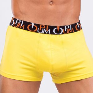 Фото Мужские трусы боксеры желтые Opium Brief R-117