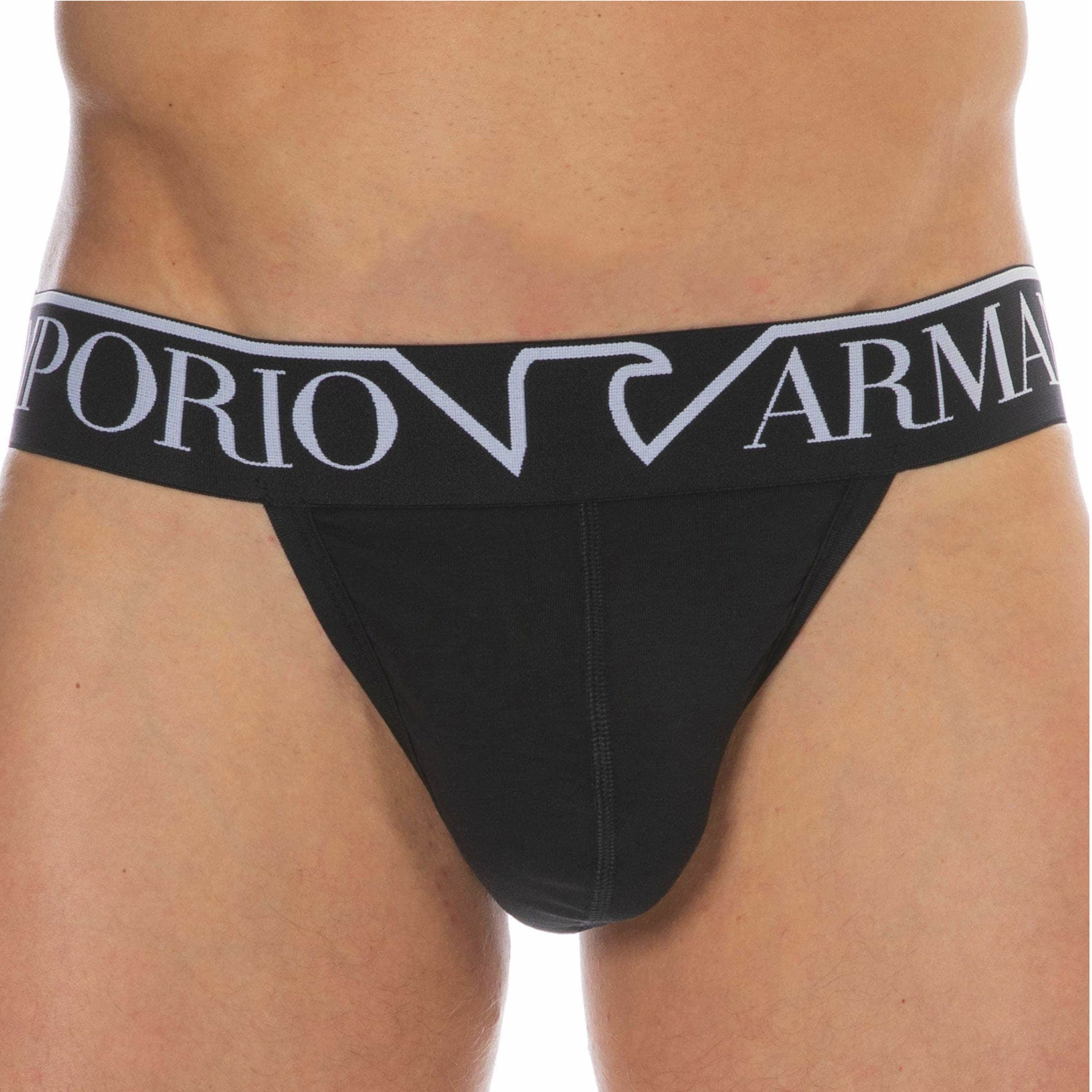 Мужские трусы джоки черные Emporio Armani 111579_4F516 00020 фото 1