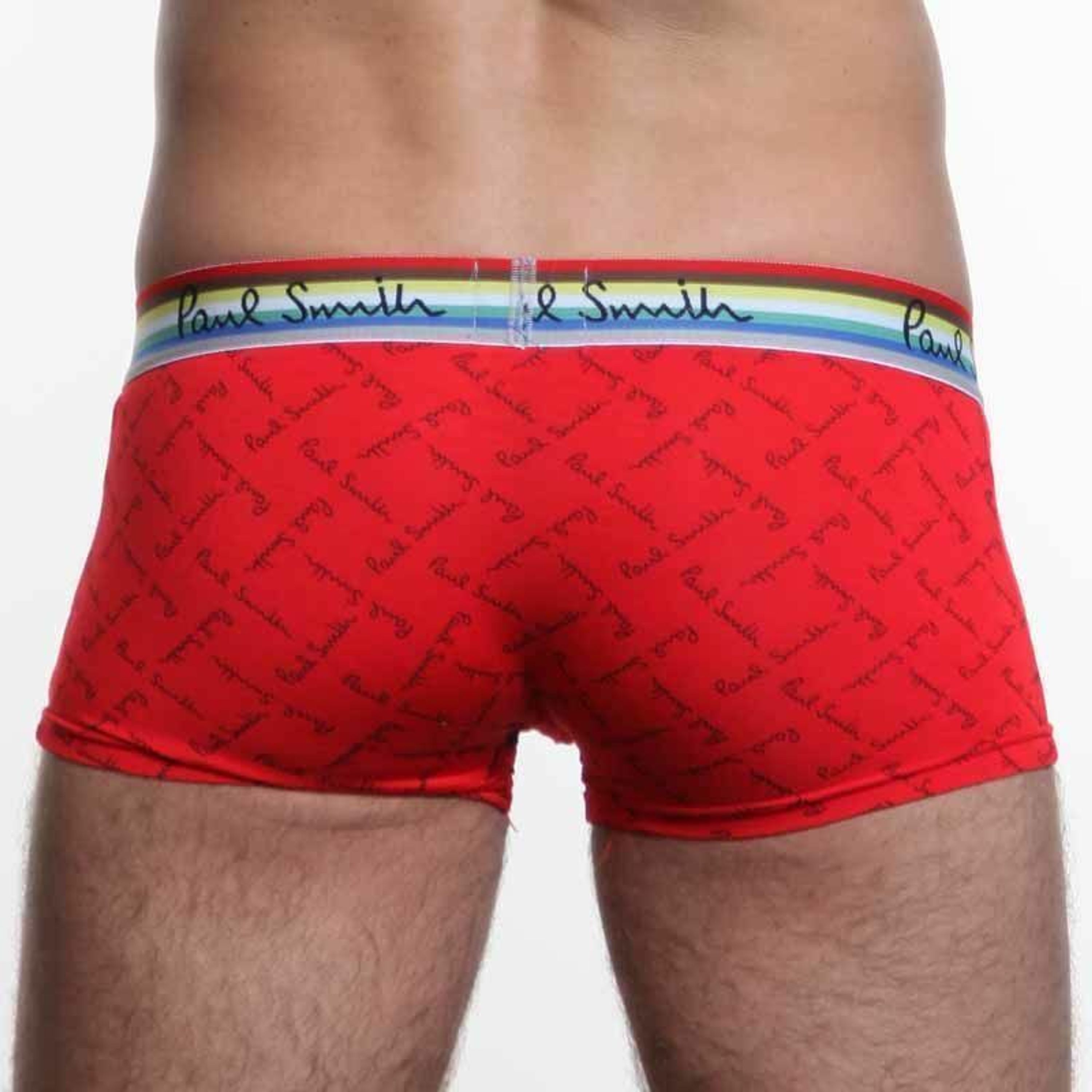Мужские трусы боксеры красные Paul Smith Red Boxer фото 4