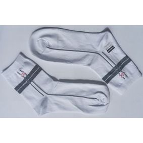 Фото Мужские носки белые Calvin Klein MEN 3