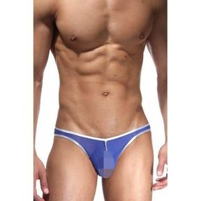 Фото Мужские трусы слипы оранжевые с синим Cosmos Colors L20_BOS