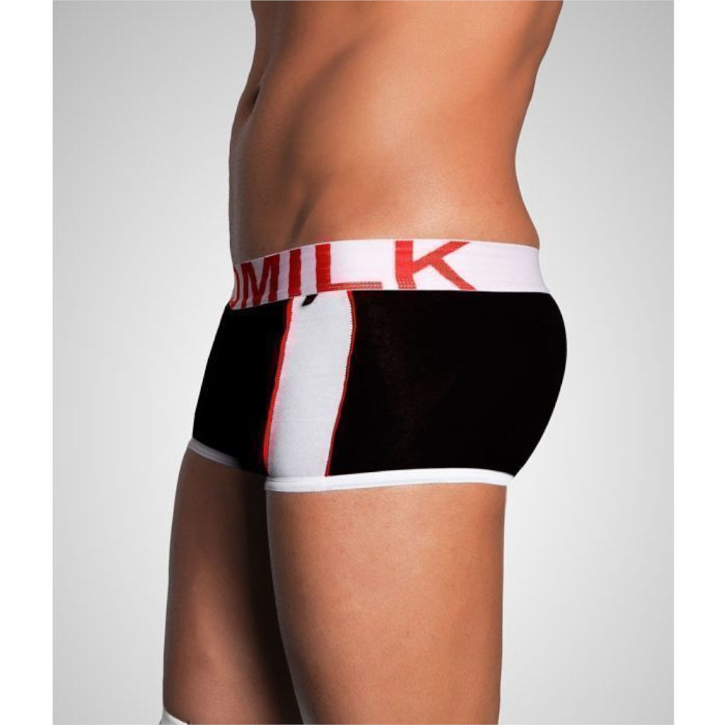 Мужские трусы боксеры черные Wild Milk CleanCut Boxer Black фото 3