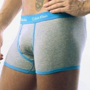 Фото Мужские трусы боксеры Calvin Klein 365 Grey Blue CK15103