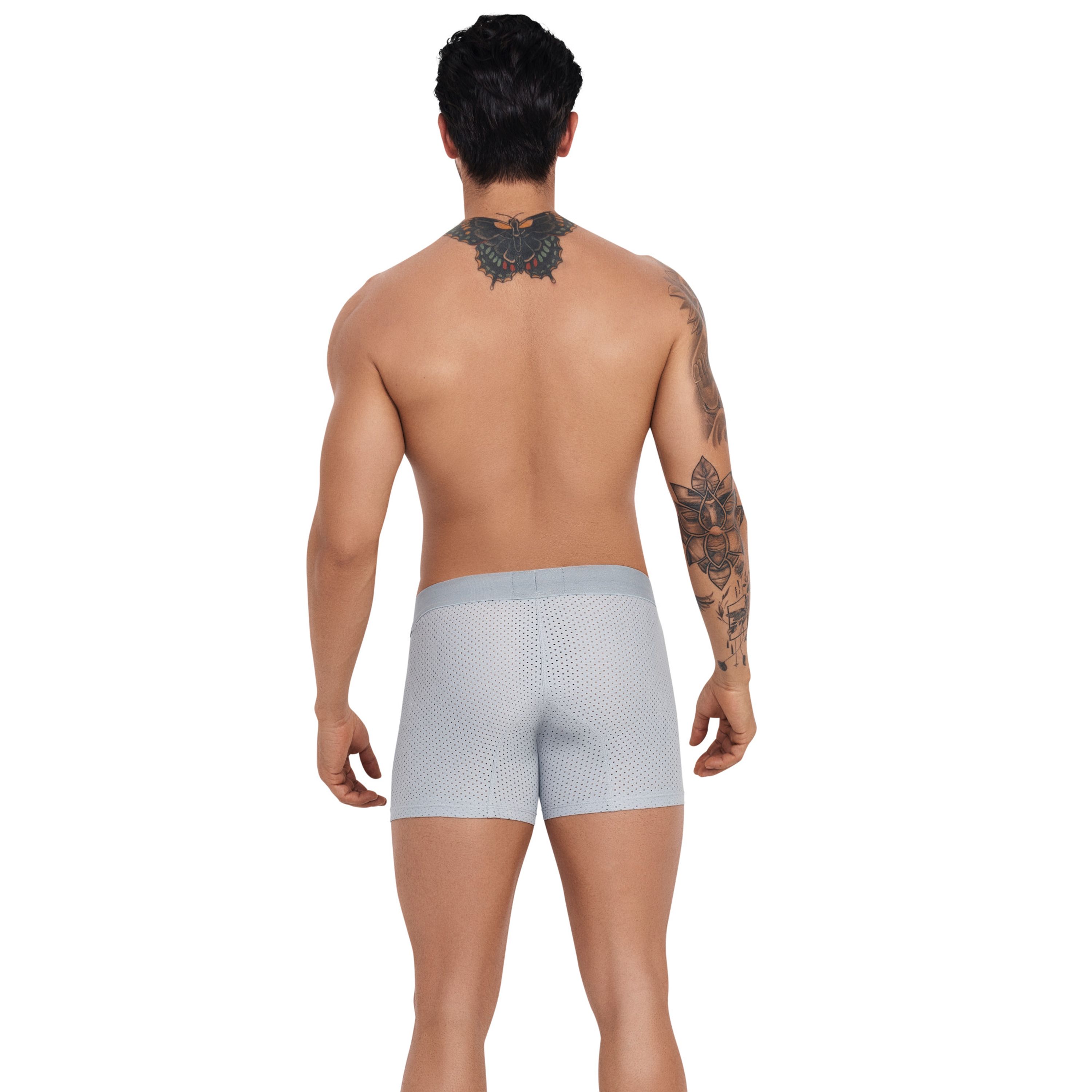 Мужские трусы боксеры серые Clever EUPHORIA BOXER 126012 фото 3