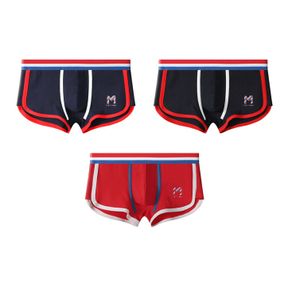 Фото Набор мужских трусов боксеров 3в1 + ПОДАРОК ROMEO ROSSI RR6116-01