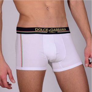 Фото Мужские трусы боксеры белые Dolce Gabbana Italy Boxer