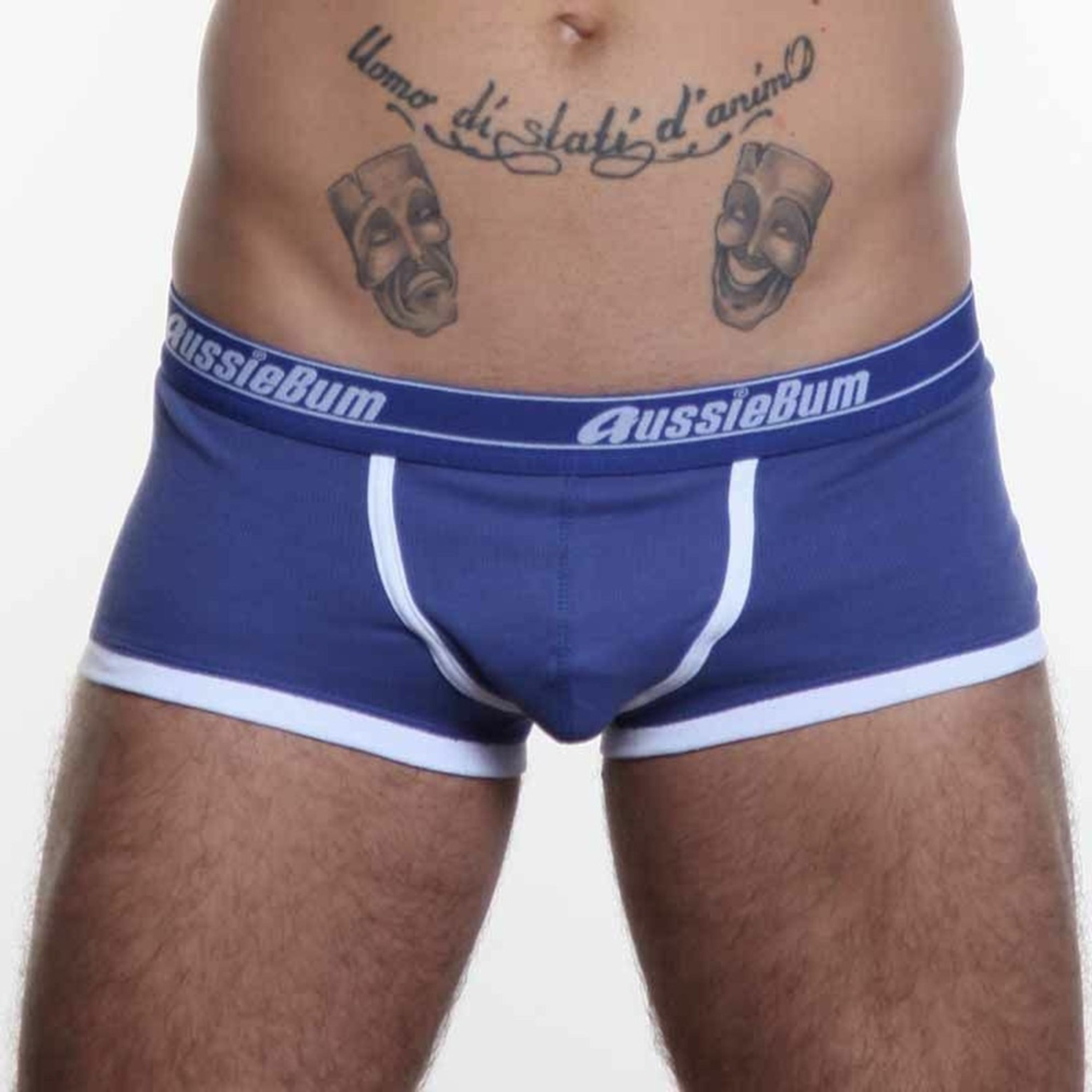 Мужские трусы хипсы темно-синие Aussiebum Patriot Hip Blue AB00091 фото 2