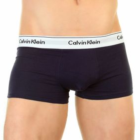 Фото Мужские трусы боксеры темно-синие Calvin Klein 
