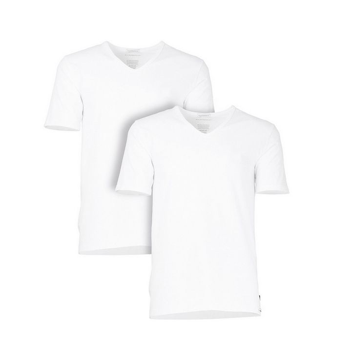 Набор мужских футболок 2в1 с v-вырезом белый BALDESSARINI 90004/6061 110 