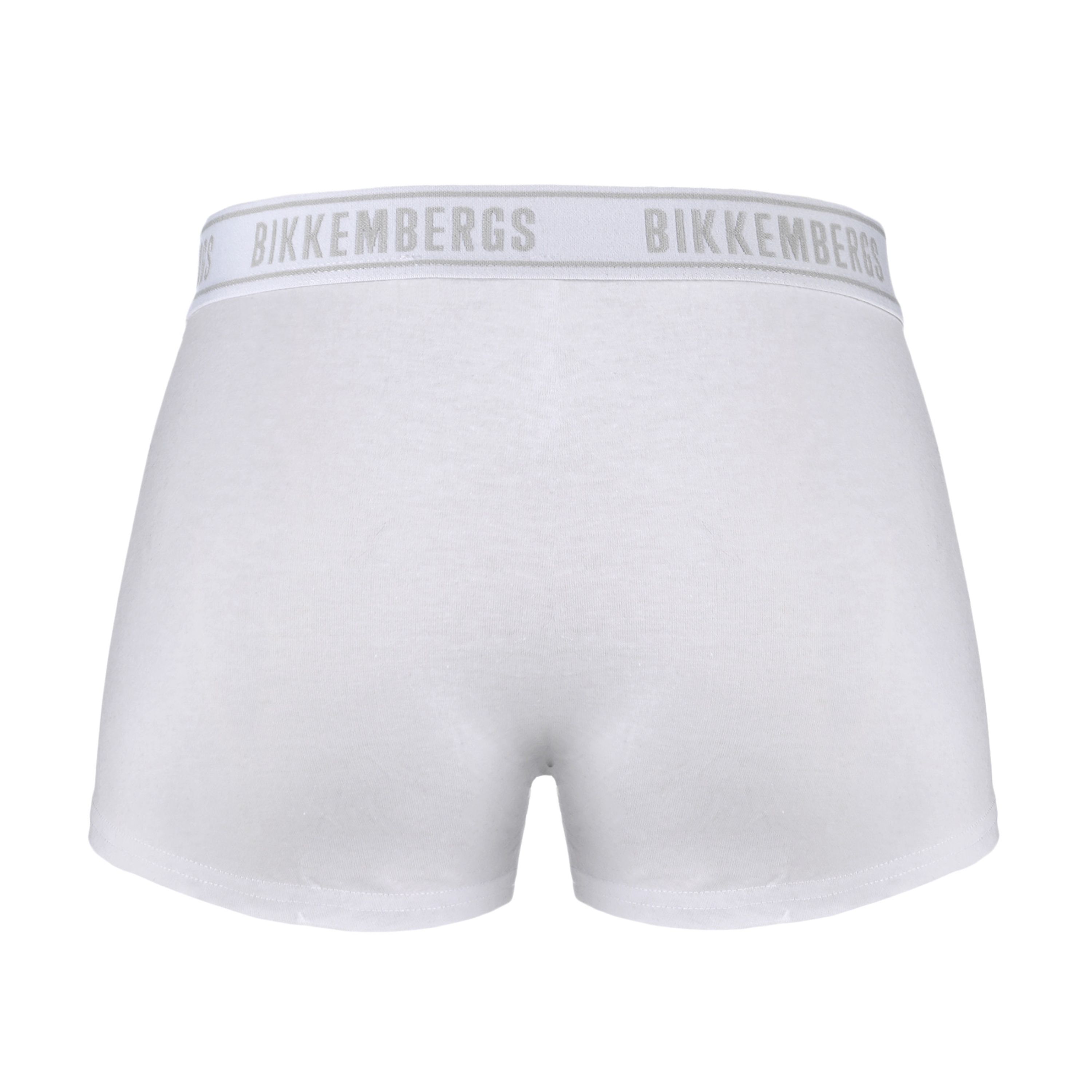 Мужские трусы хипсы (белый) набор 2 в 1 Bikkembergs BKK1UTR15BI фото 3