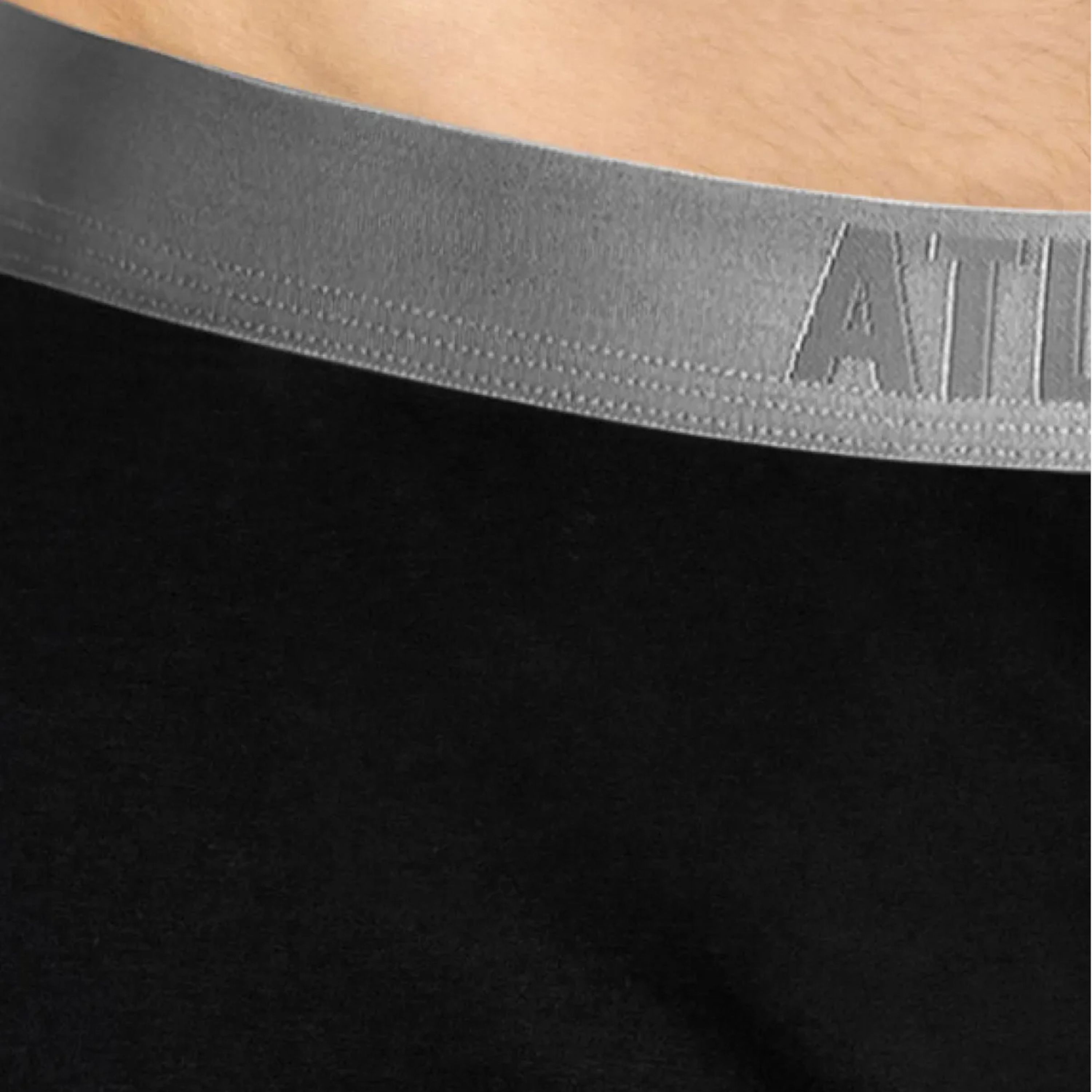 Мужские трусы боксеры черные ATLANTIC Pima Cotton BMB-005 фото 3