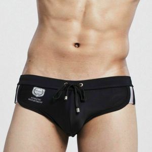 Фото Мужские плавки черные Seobean Black Athletic Brief Boxer