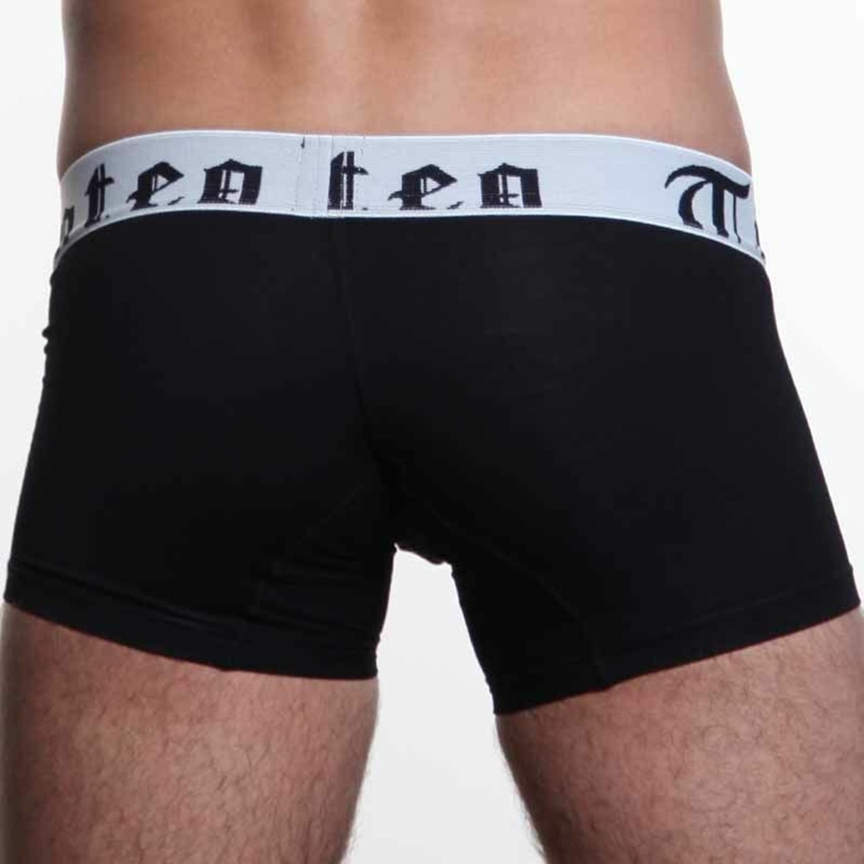  Мужские трусы боксеры Timoteo Classic Boxers Black фото 4