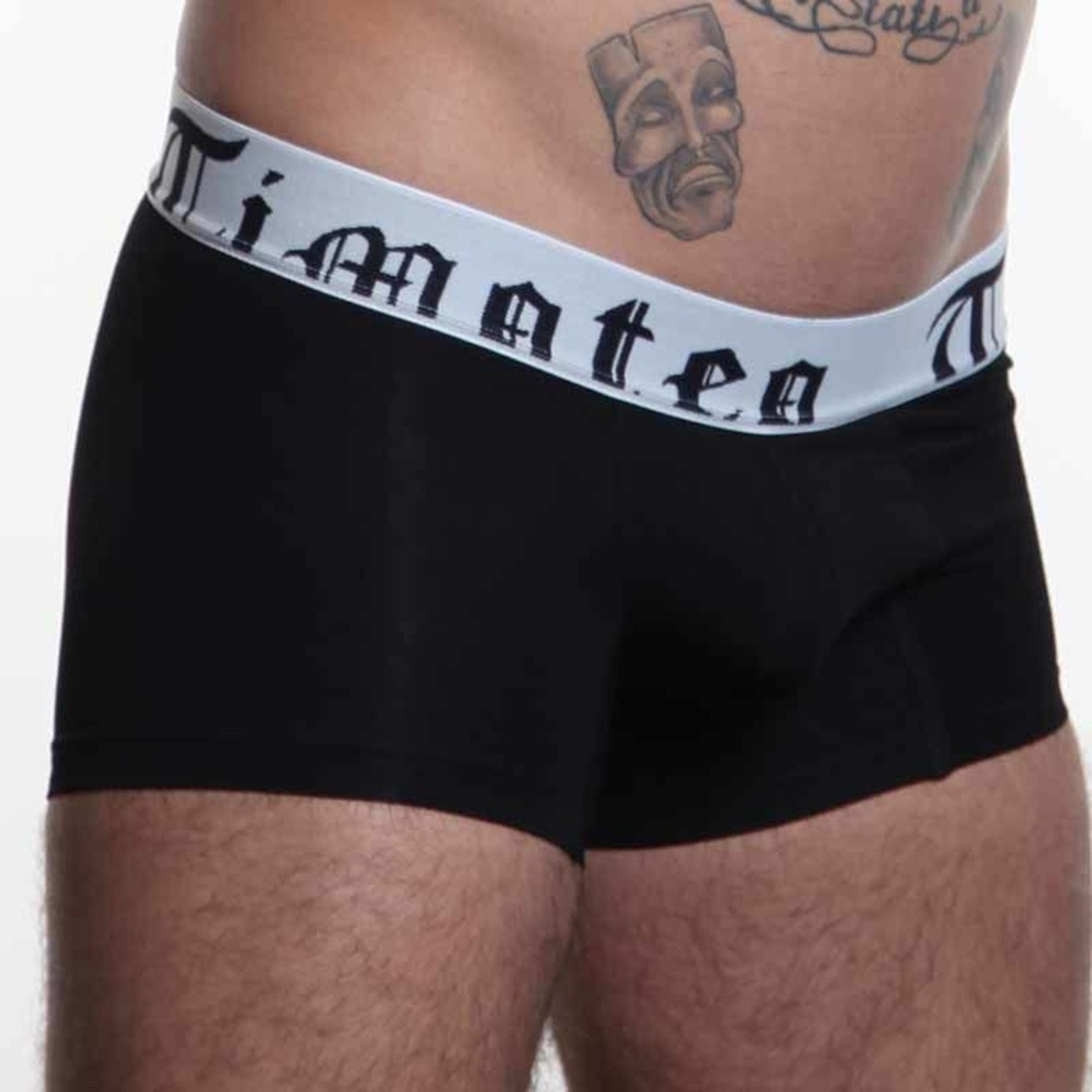  Мужские трусы боксеры Timoteo Classic Boxers Black фото 3