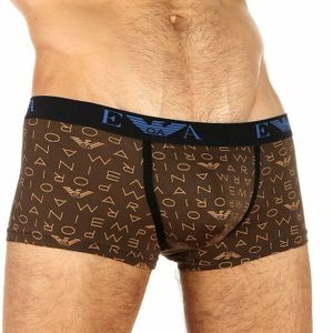 Фото Мужские трусы хипсы коричневые Emporio Armani