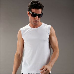 Фото Майка спортивная белая с полосой Wang Jiang 3