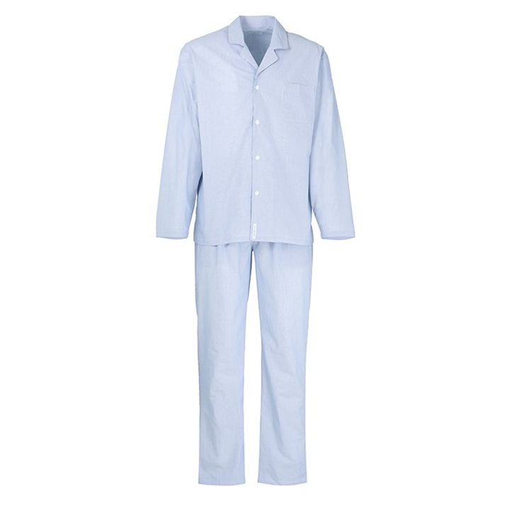 Мужская пижама классическая голубая BALDESSARINI 95009/5100 613 