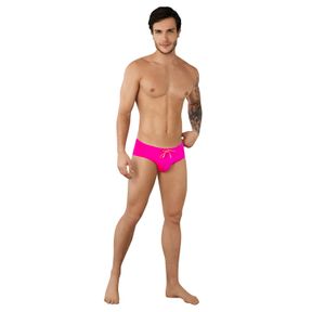 Фото Мужские плавки фуксия Clever Moda TROPIC PARTY SWIMSUIT BRIEF 096606