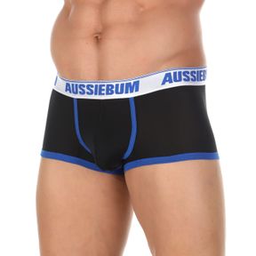 Фото Мужские трусы хипсы черные в сетку Aussiebum 