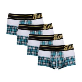 Фото Мужские трусы хипсы бирюзовые набор 4 в1 TOOT TT52466